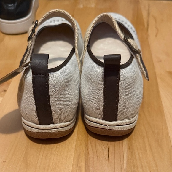 Jambu Light Tan Mary Jane Shoes with Braided Strap - Picture 3 of 4